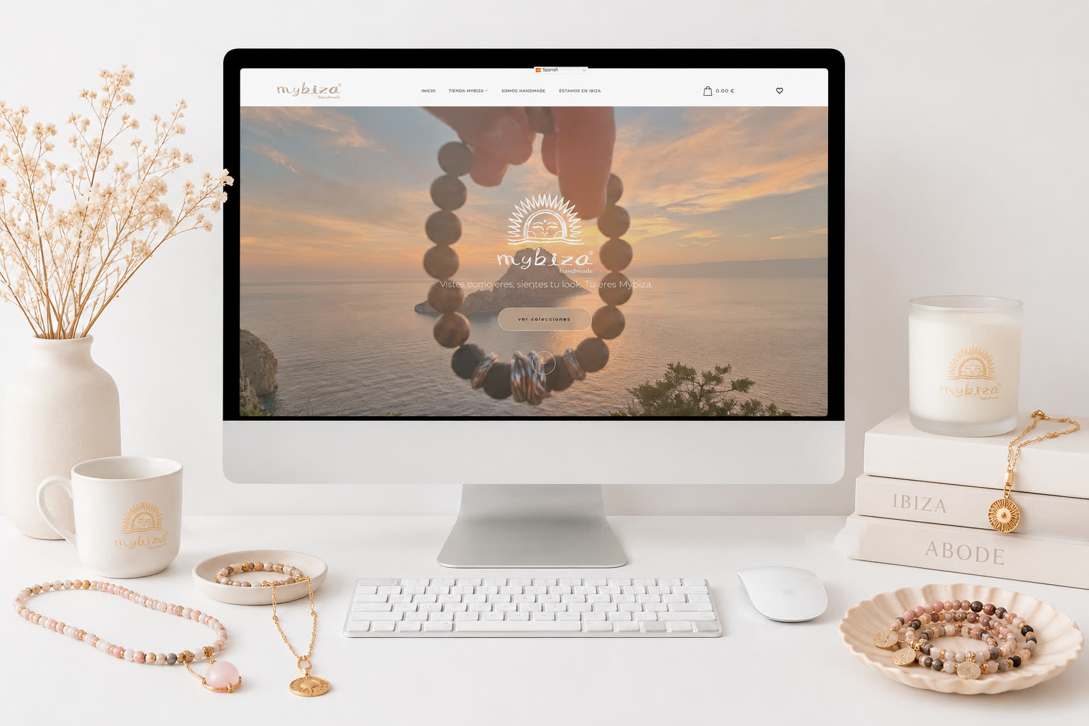 Propuesta de experiencia web de Mybiza aplicada a un entorno de escritorio